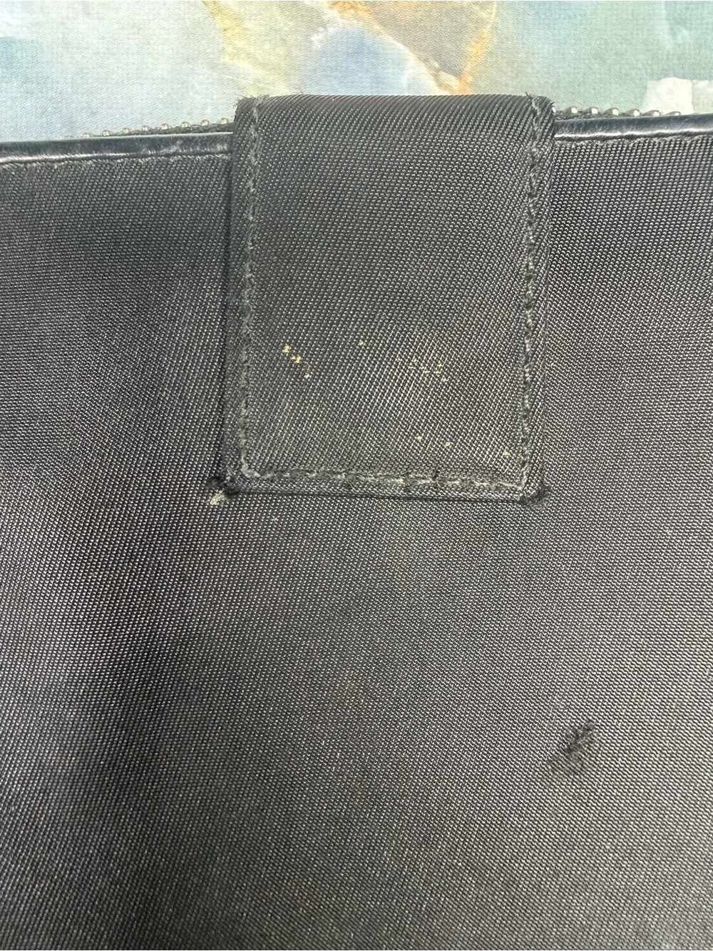 Prada Black Heart-Applique Zip Wallet